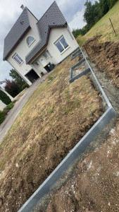 Photo de galerie - Pose de bordure 