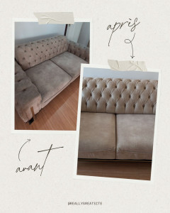 Photo de galerie - Nettoyage canapé tessu matelas et tapis a domicile 