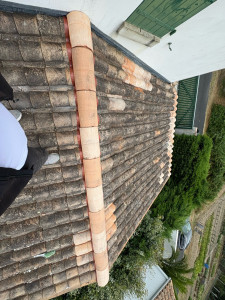 Photo de galerie - Faîtage à sec avec pose de cloison ventilé