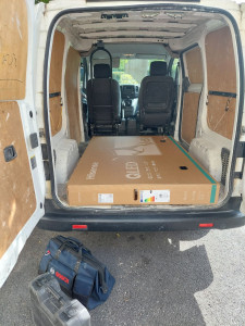 Photo de galerie - Transport d'un colis volumineux 