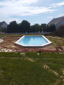 Photo de galerie - INSTALLATION DE PISCINE