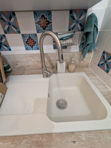 Photo de galerie - Changement robinet de cuisine 