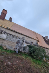 Photo de galerie - Remplacement couverture tuile plate