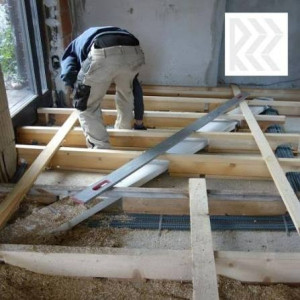 Photo de galerie - Pose de parquet - Revêtement de sol