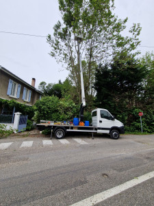 Photo de galerie - Travaux réalisés avec nacelle 