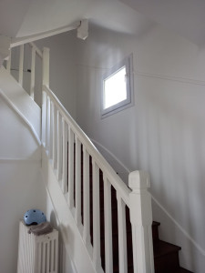 Photo de galerie - Réfection d'une cage d'escalier. 