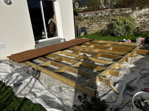 Photo de galerie - Création terrasse en bois