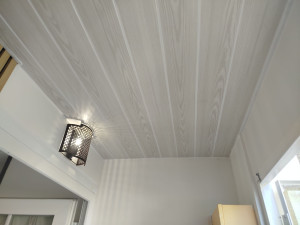 Photo de galerie - Montage plafond plastique