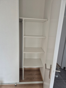 Photo de galerie - Agencement intérieur Placard + façade coulissante 