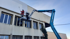 Photo de galerie - Travail en altitude à Lyon