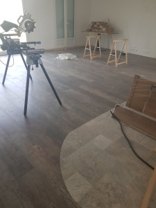 Photo de galerie - Pose de parquet - Revêtement de sol