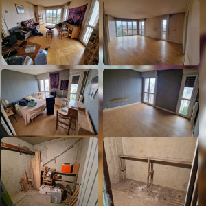 Photo de galerie - Un appartement vidé en une journée.