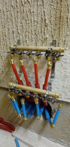 Photo de galerie - Réfection complète d’une installation de plomberie 