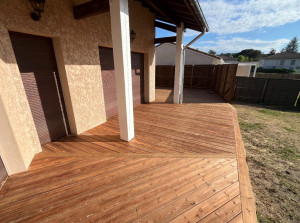 Photo de galerie - Création terrasse bois