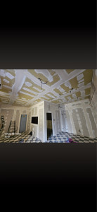 Photo de galerie - Réalisation Chantier Placo et pose de bande