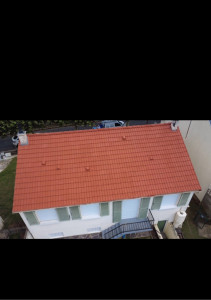 Photo de galerie - Résine d’étanchéité sur toiture 