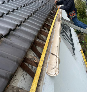 Photo de galerie - Changement de gouttière