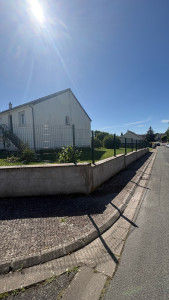 Photo de galerie - Clôture sur platine 