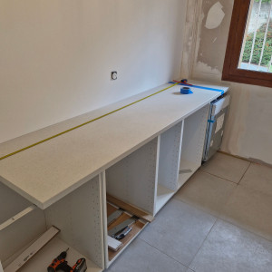 Photo de galerie - Pose de cuisine