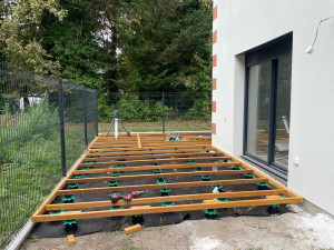 Photo de galerie - Terrasse en bois exotique essence Muiracataria