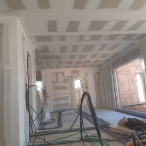 Photo de galerie - Jointeur professionnel ratissage complet du mur pose band a joint  peintre 