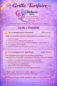 Photo de galerie - Accompagnement des enfants avec bienveillance et professionnalisme. Activités adaptées, aide au quotidien et présence rassurante, y compris pour les enfants en situation de handicap non médicalisé.