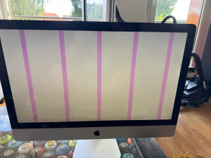 Photo de galerie - Imac avec souci affichage