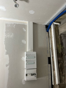 Photo de galerie - Pose tableau électrique 