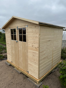 Photo de galerie - Montage abri de jardin