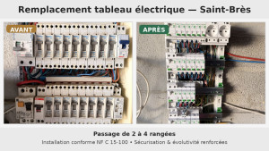 Photo de galerie - Installation électrique