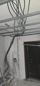 Photo de galerie - Installations électriques d'un appartement en rénovation 