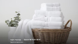 Photo de galerie - Pliage et repassage de votre linge 