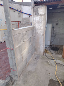 Photo de galerie - Création mur de cloture