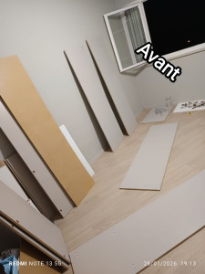 Photo de galerie - Montage armoire