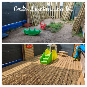Photo de galerie - Création d’une terrasse en bois avec un résultat propre et harmonieux