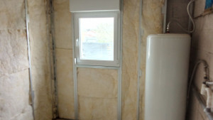 Photo de galerie - Pose rail et isolation 