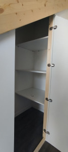 Photo de galerie - Réalisation de placards et de rangements