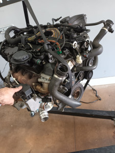 Photo de galerie - Remplacement moteur + chaîne de distribution faite  BMW Série 3.
