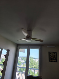Photo de galerie - Installation ventilateur 