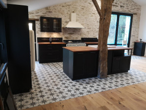 Photo de galerie - Pose de carrelage cuisine