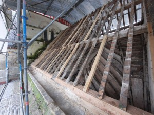 Photo de galerie - Redressage de rempant 