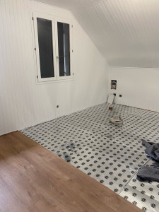 Photo de galerie - Pose de parquet - Revêtement de sol