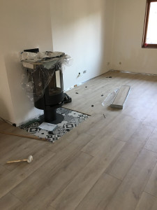 Photo de galerie - Pose de parquet - Revêtement de sol