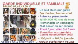 Photo de galerie - Descriptif de notre garde