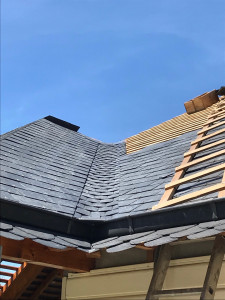 Photo de galerie - Noue en ardoise 