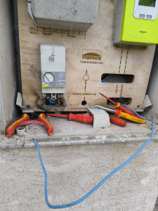 Photo de galerie - Raccordement disjoncteur de branchement 