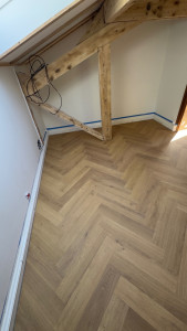Photo de galerie - Pose de parquet - Revêtement de sol