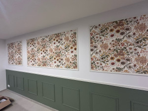 Photo de galerie - Réalisation de peinture, moulure et couleur, étudie tout type de projet. 