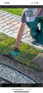 Photo de galerie - Pose de gazon 