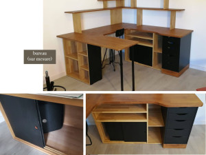 Photo de galerie - Bureau sur mesure